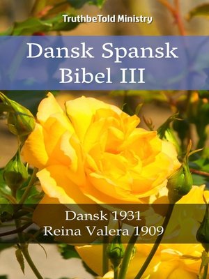 cover image of Dansk Spansk Bibel III